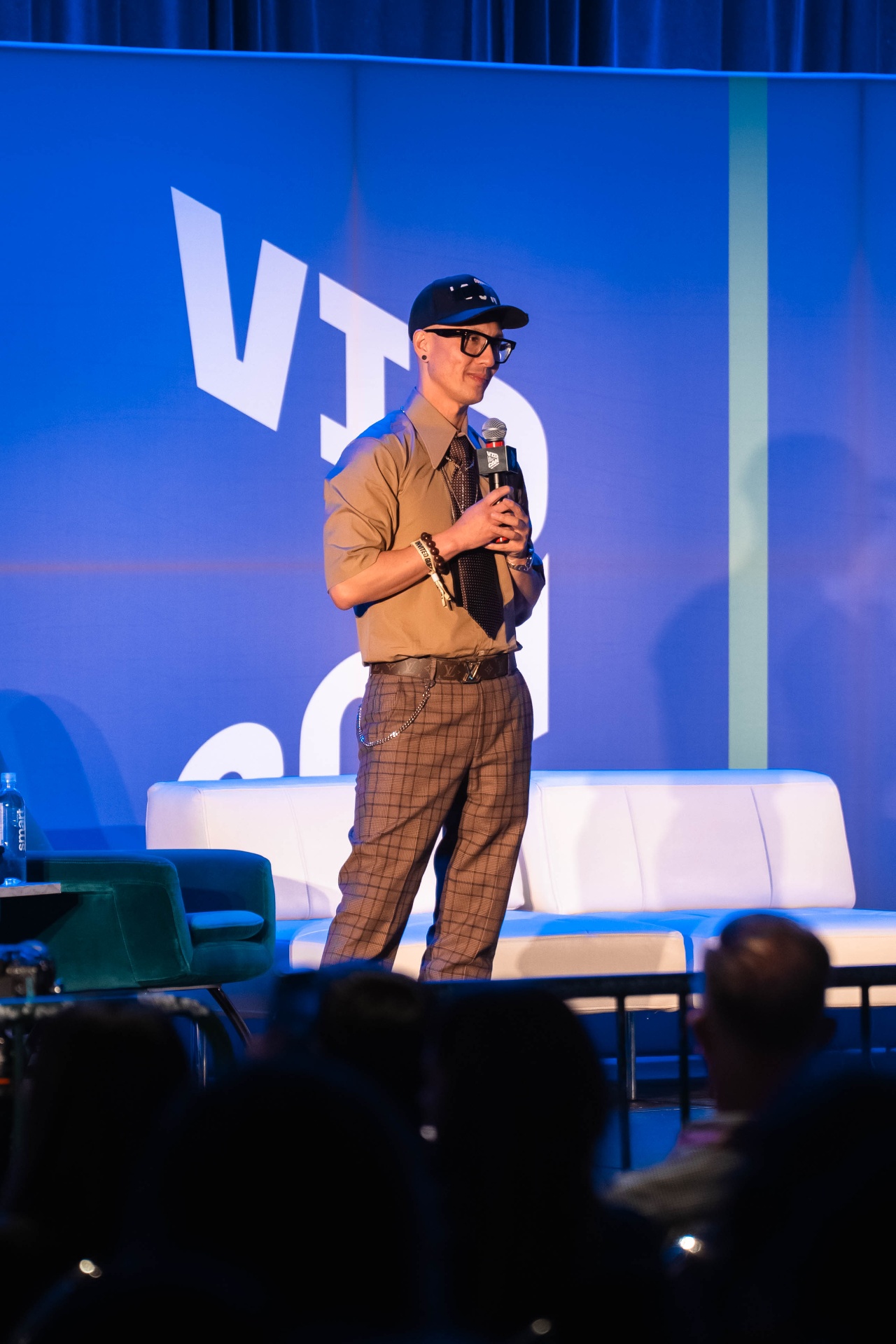 Chris Do speaking on stage